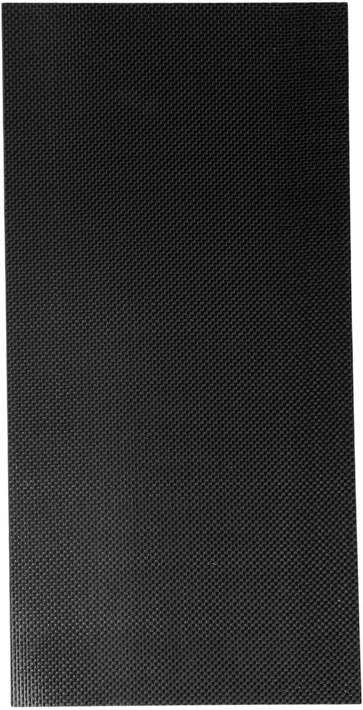 Glossy Twill Carbon Fiber Board, Carbon Fiber Sheet Scratch-proof Shock-resistant Corrosion-resistant Creep-resistant Heavy-duty Good Malleability Lightweight (200 * 400 * 1.0mm)