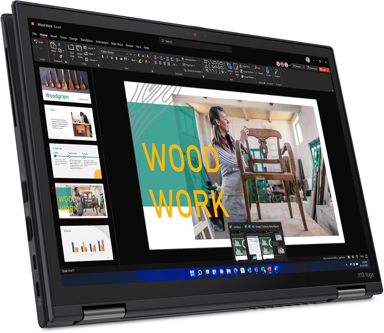 Lenovo ThinkPad X13 Yoga Gen 3 Touchscreen Laptop, Intel Core i5-1245U, 16GB DDR4, 512GB SSD, Backlit Keyboard, HDMI, 13.3" Full HD Display, 2 in 1 Laptop Windows 11 Pro (Renewed)