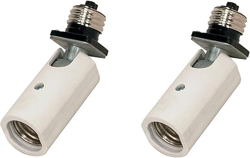 Satco 77606 SF77-606 toma giratoria con extensor de base, 77-606