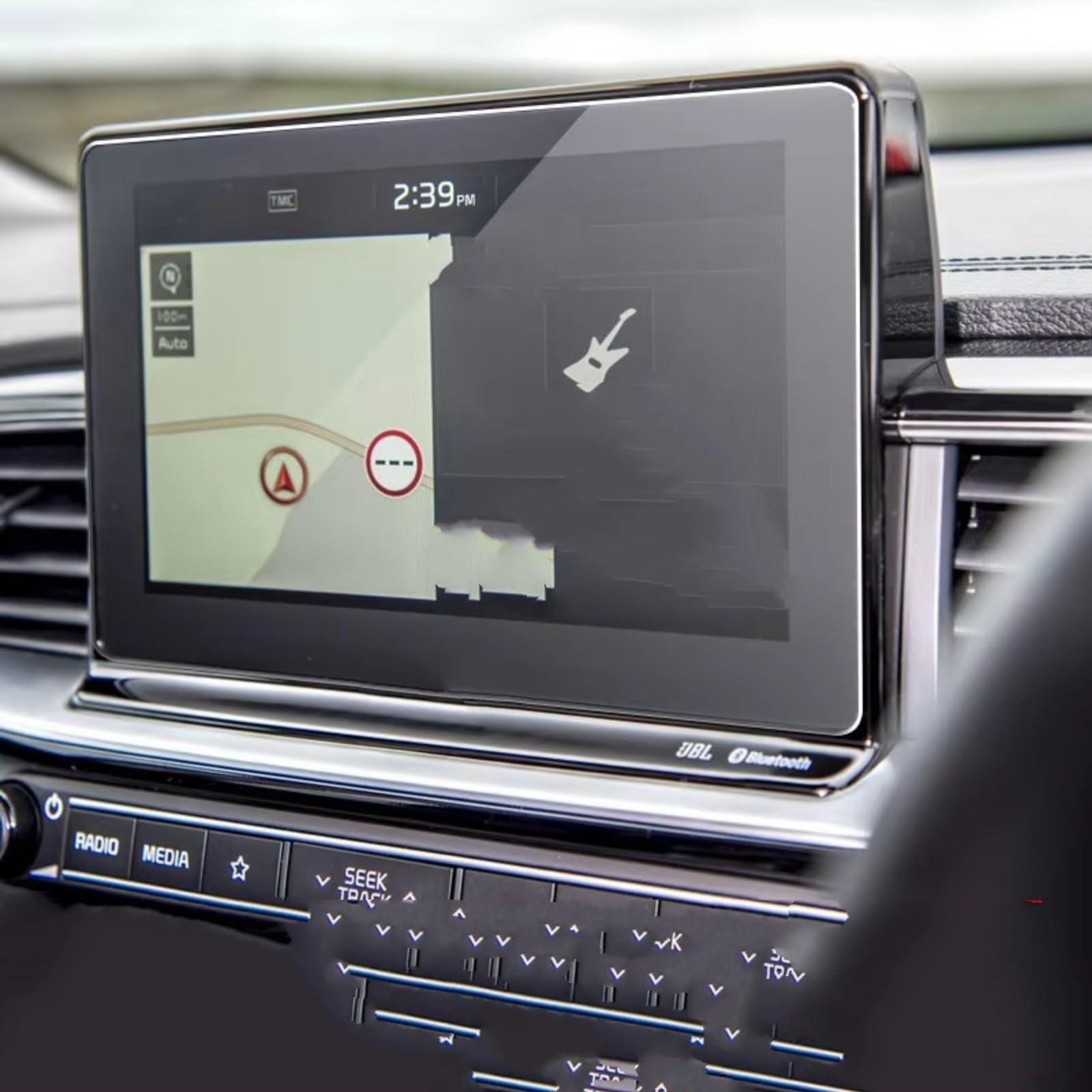 Protection d'écran navigation ultra transparente pour Kia Ceed CD GT