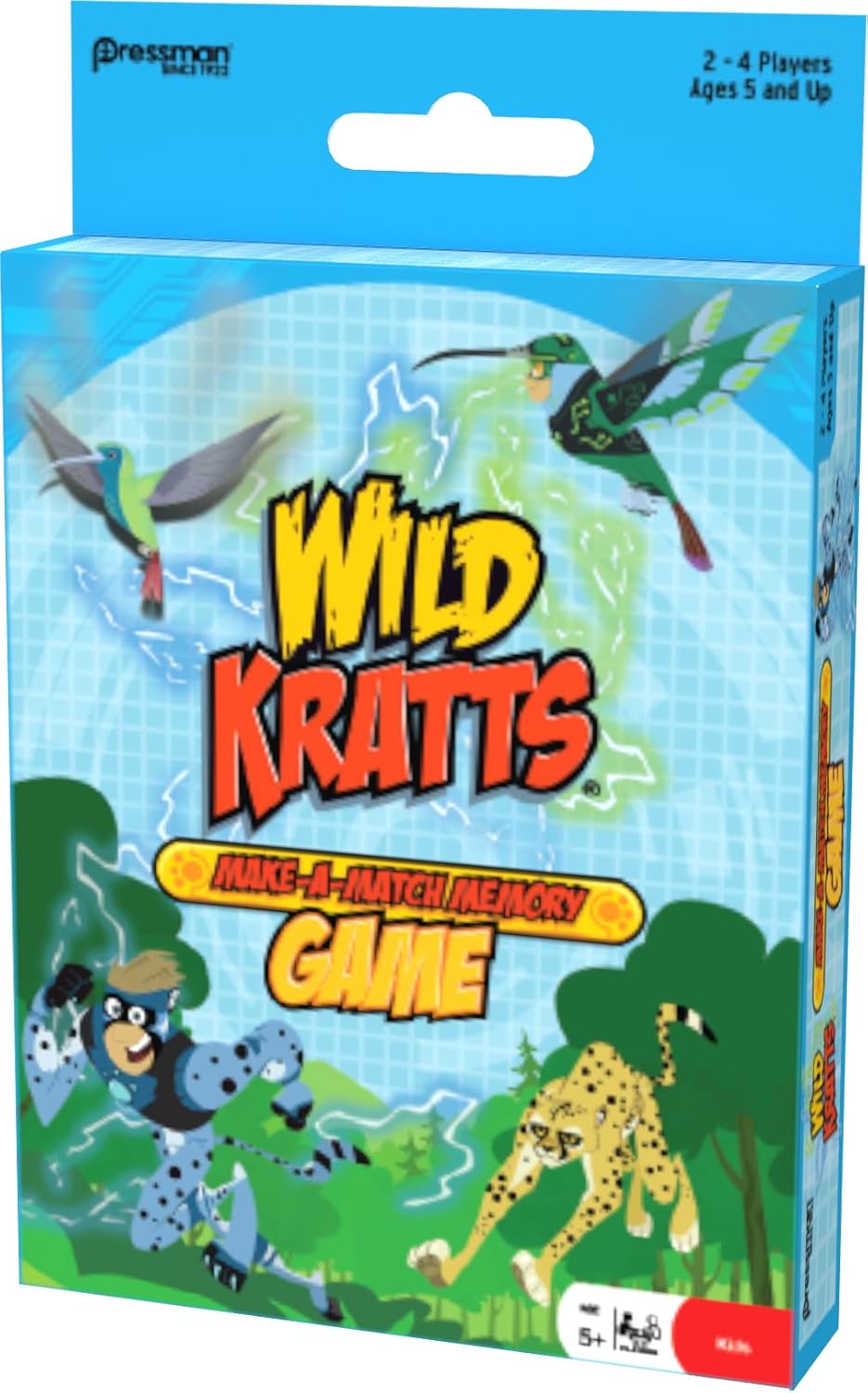 Wild Kratts Make A Match in Box Game