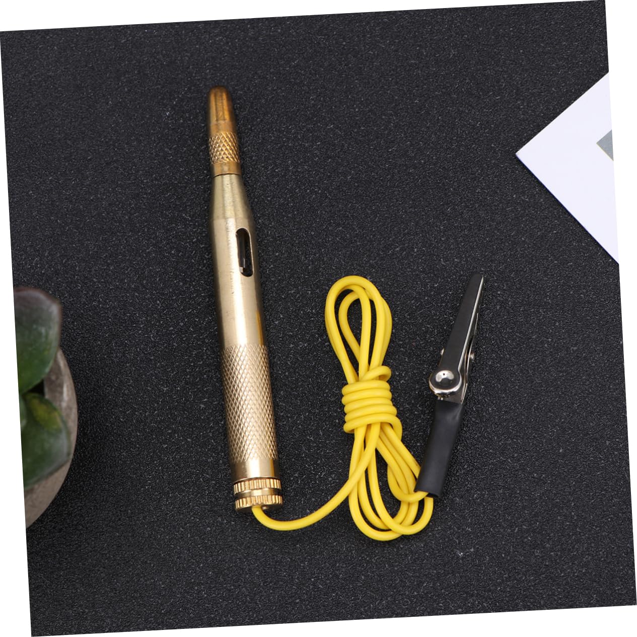 6-24V Car Voltage Tester Pen with Clip Probe Electrical Test Light for Automotive Boats and Motorcycles Vehicle Voltage Test Tool Sturdy and Easy to Use