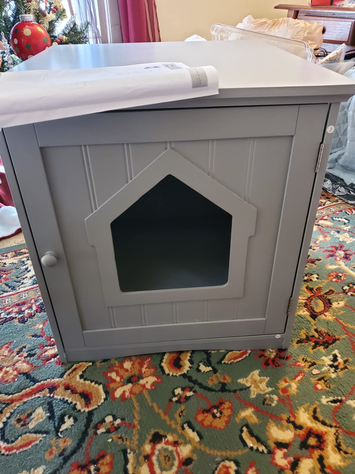 11/mo Finance TRIXIE Litter Box Enclosure, Indoor Cat Home, Pet