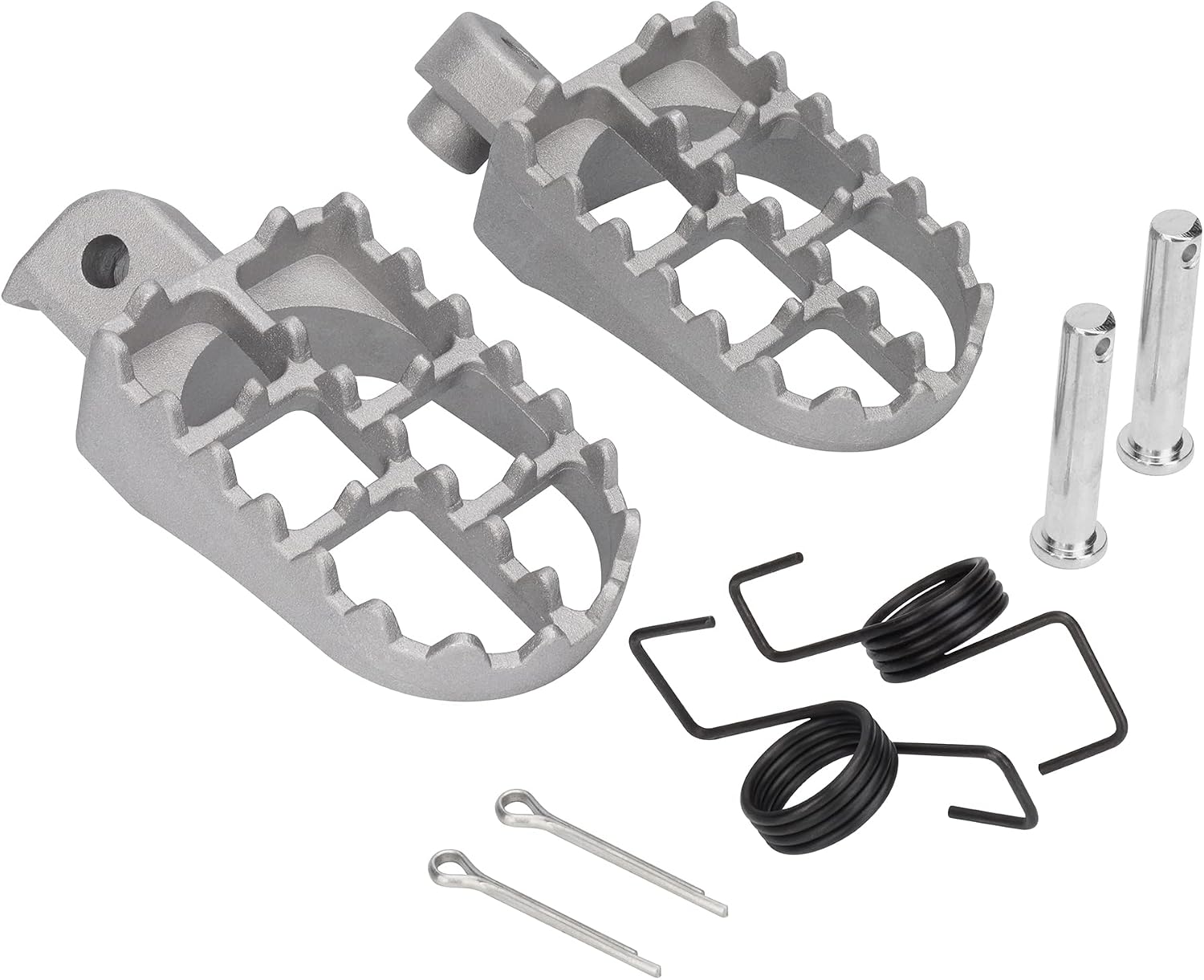Dirt Bike Foot Pegs, Motorcycle Footpegs Pedals for 50CC 70CC 90CC 110CC 125CC Taotao PW50 PW80 TW200 XR50R CRF50 CRF70 CRF80 CRF100F Dirt Pit Bike