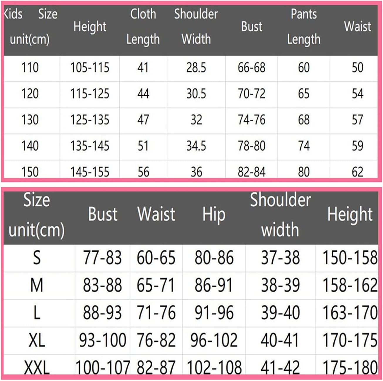 Miniatura 7 de Kanhan-dress Kimono para mujeres y niñas disfraz de cosplay con capa de bambú uniforme para el día de Acción de Gracias para niños y niñas rosa