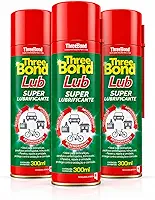 Desengripante ThreeBond LUB 300ml | Kit com 3 Unidades | Proteção Contra Corrosão, Repele Água e Reduz Atrito