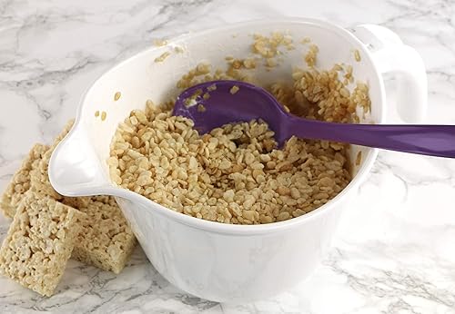 Miniatura 3 de Reston Lloyd Cuchara de cocina para servir, untarse, mezclar, resistente al calor, sin BPA, melamina de 11 pulgadas con mango ergonómico, juego de