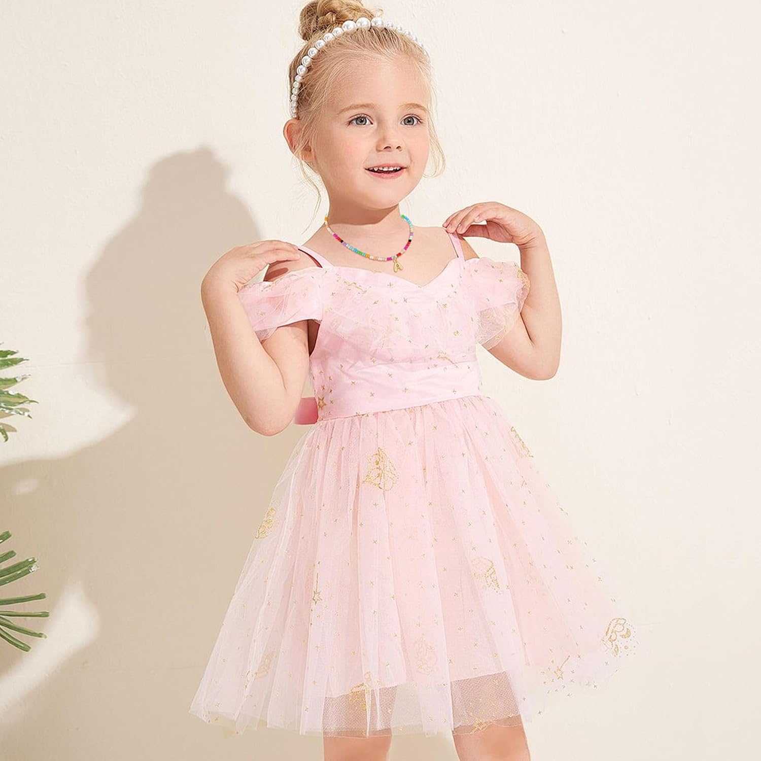 Valentines Day Gifts for Kids Teen Girls Women - Bubble Colorful Initial Necklaces for Teen Girl Gifts Trendy Stuff Birthday Valentines Gift Choker Necklace for Women Girl Kids Jewelry - Image 5