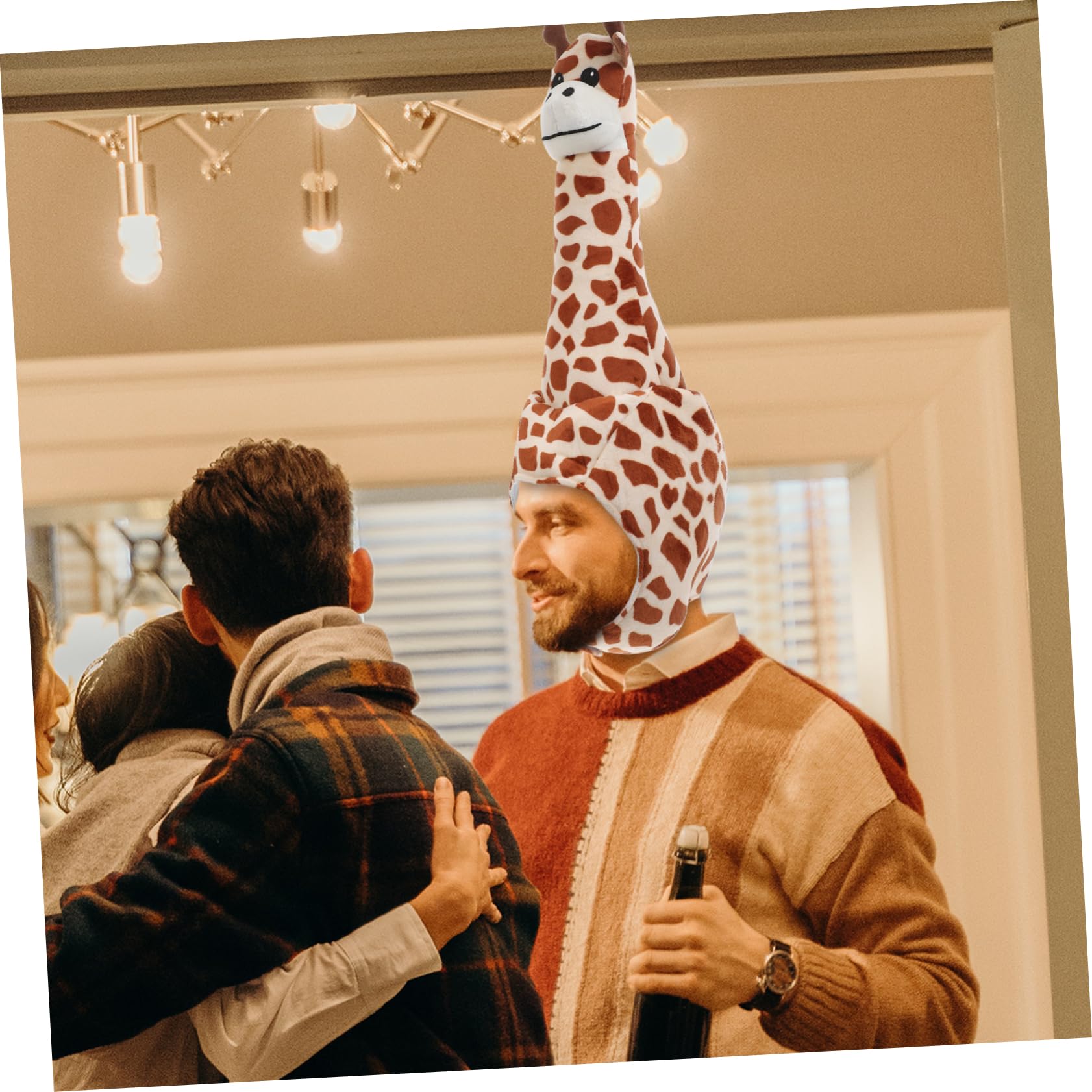 Cabilock Sombrero de Disfraz de para Adultos Gorro de Cosplay de Animales Accesorio de Fiesta Divertido y para Eventos y Celebraciones