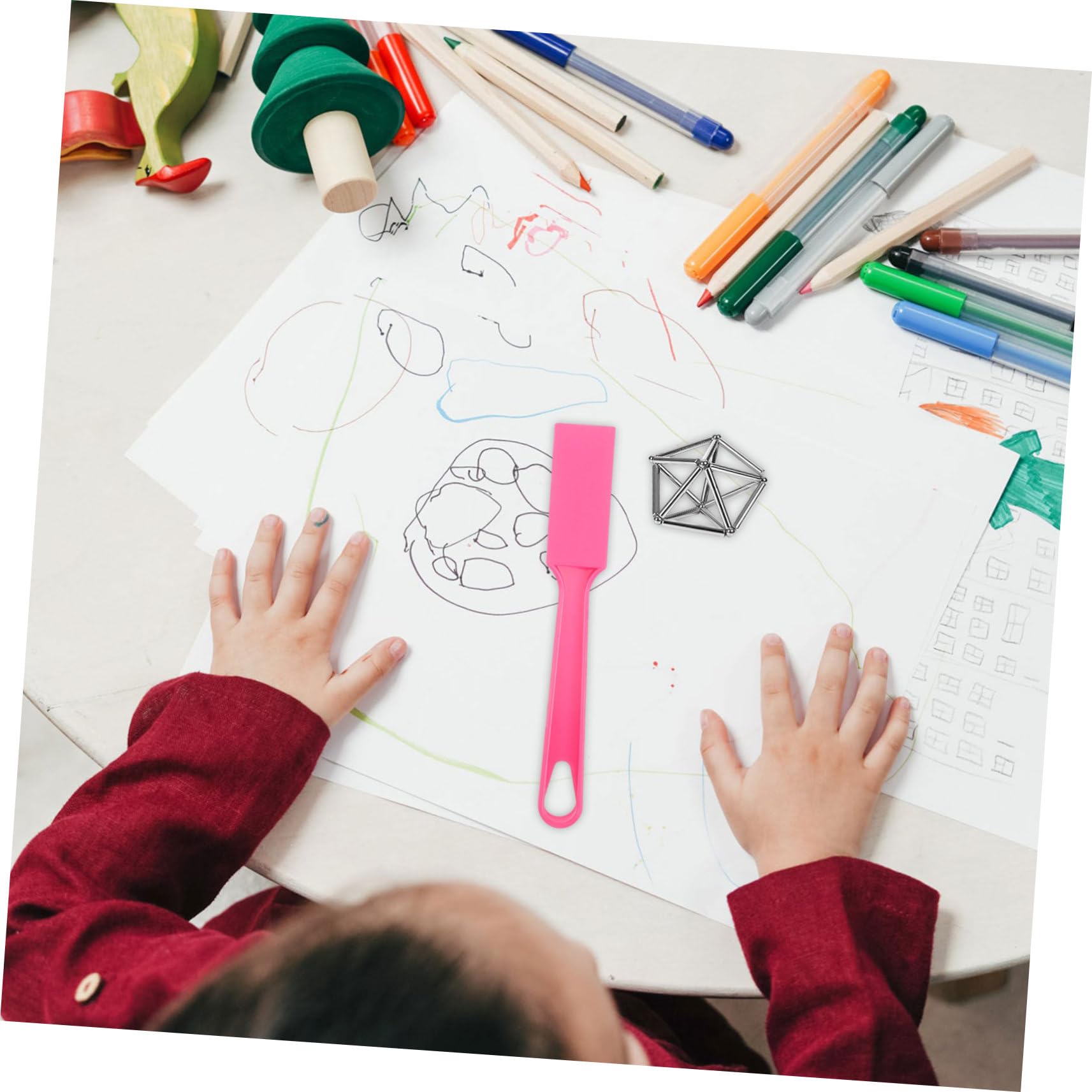 7 Szt. Częściowy Magnetycznych Patyczków Do Sortowania i Liczenia Edukacyjne Narzędzie Do Nauki Matematyki Plastikowe i Zajęć Grupowych Klasie Wspomagające Rozwój Logicznego