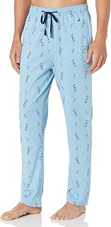 Nautica Men's Soft Woven 100% Cotton Elastic Waistband Sleep Pajama Pant