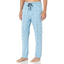 Nautica Mens Soft Woven 100% Cotton Elastic Waistband Sleep Pajama Pant