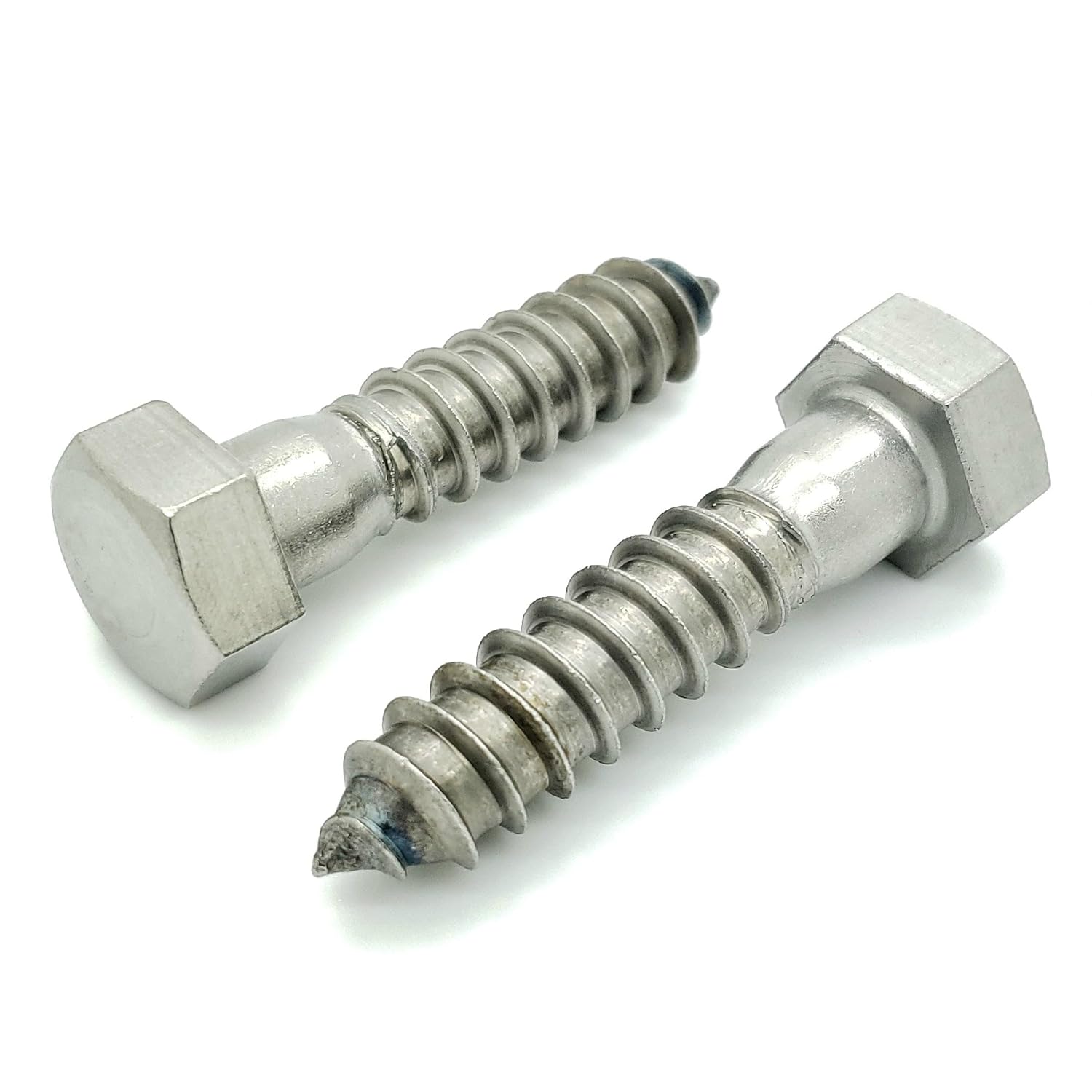 10 Qty 1/2 x 2 304 Stainless Steel Hex Lag Bolt Screws (BCP1143)