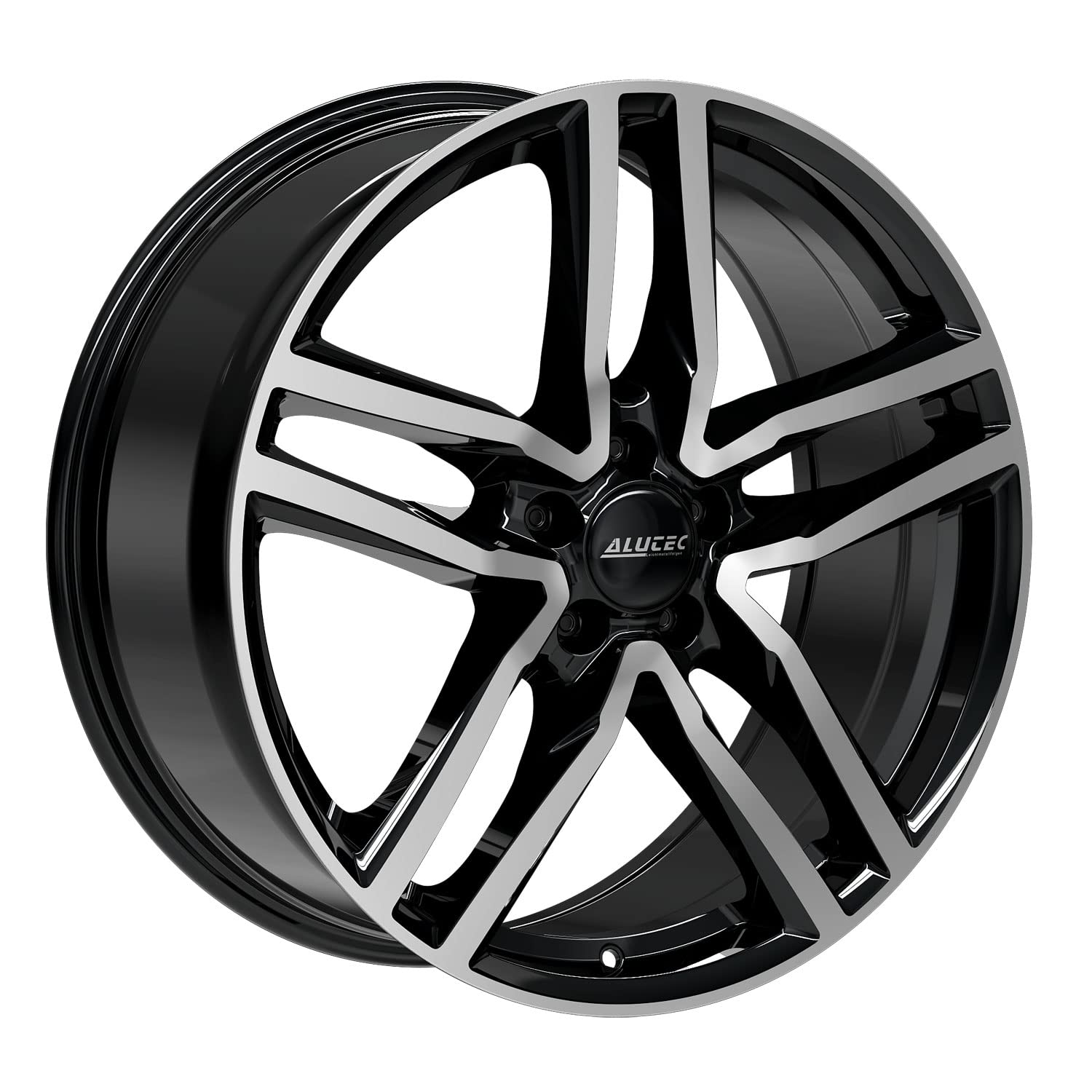 4 x felgi Alutec Ikenu 8.0Jx19 ET38 5 x 112, diamentowo-czarne, polerowane fronty kompatybilne z INFINITI QX30