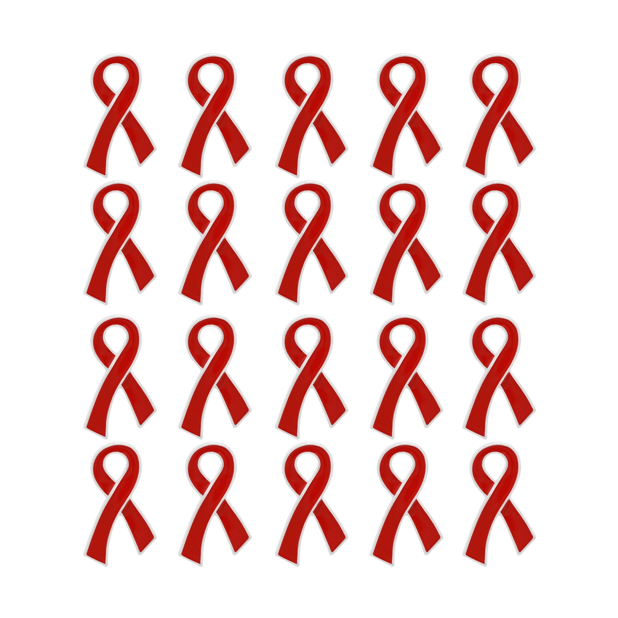 Ribbon Pins 1/5/25/100 for Cancer &amp; Disease Awareness - Various Causes - Bulk Quantities Available for Support Groups and Fundraising