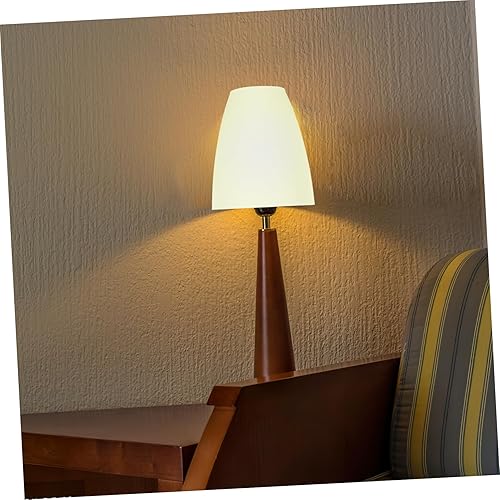 Miniatura 5 de Reemplazo de pantalla ovalada 3 unids pantallas de lámpara de plástico con flecos cubierta de lámpara fácil instalar