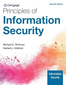 Principles of Information Security MindTap Course List