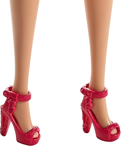 Miniatura 4 de Muñeca Barbie Fashionista con falda de estampado de leopardo