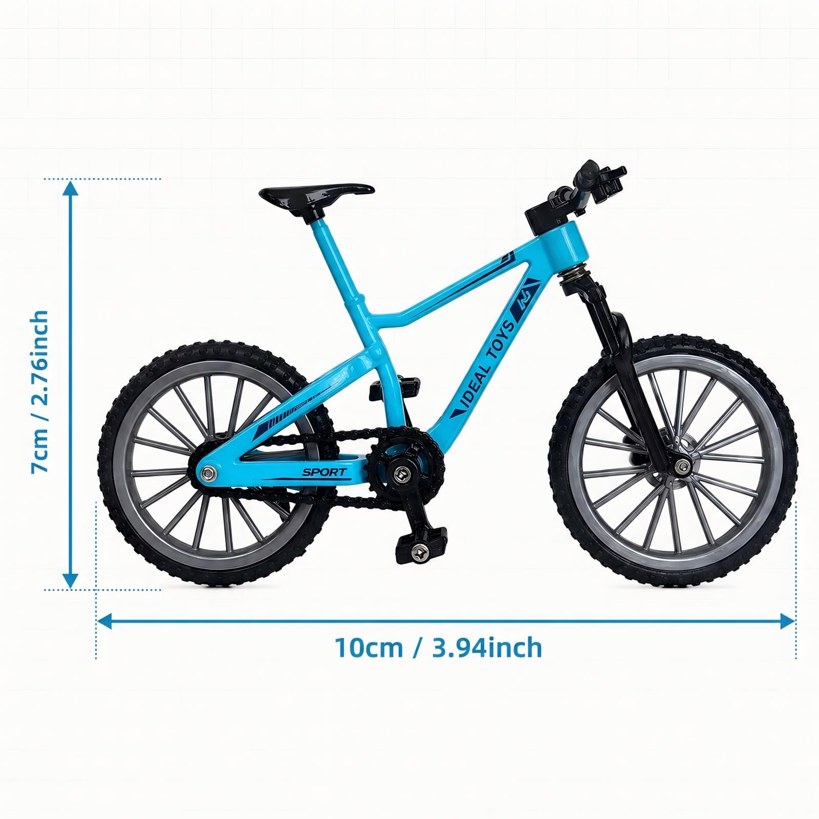 2 Piezas Finger BMX - Finger Bicicleta - Mini Bicicleta - Ideal para Amantes del Modelismo，Regalos De DevolucióN De Boda para NiñOs, Accesorios De FotografíA