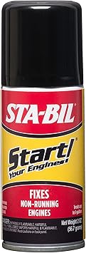 STA-BIL Start Your Engines! - Fixes Non-Running Engines - A Jump Start in A Can - Revitalizes Fuel System - Safe for 2 and 4-Cycle Engines - Ensures Quick, Easy Starts, 2 fl. oz. 21214