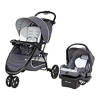 Vista 17 de Sistema de viaje Baby Trend EZ Ride con asiento infantil EZ-Lift™ para coche, Rosa Dash