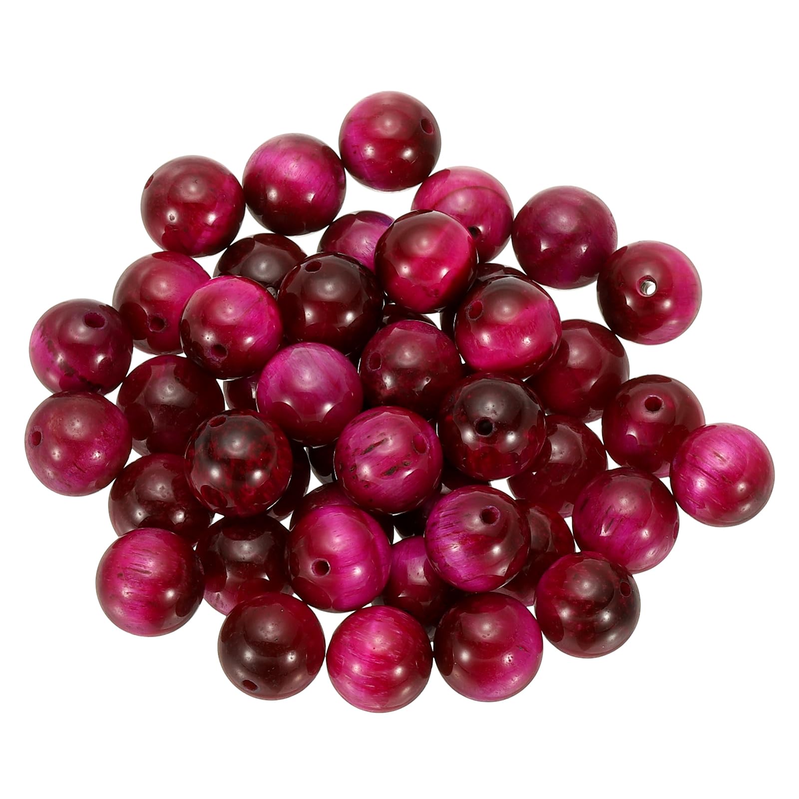 Perles en aventurine naturelle 12mm PATIKIL pour la création de bijoux haut de gamme
