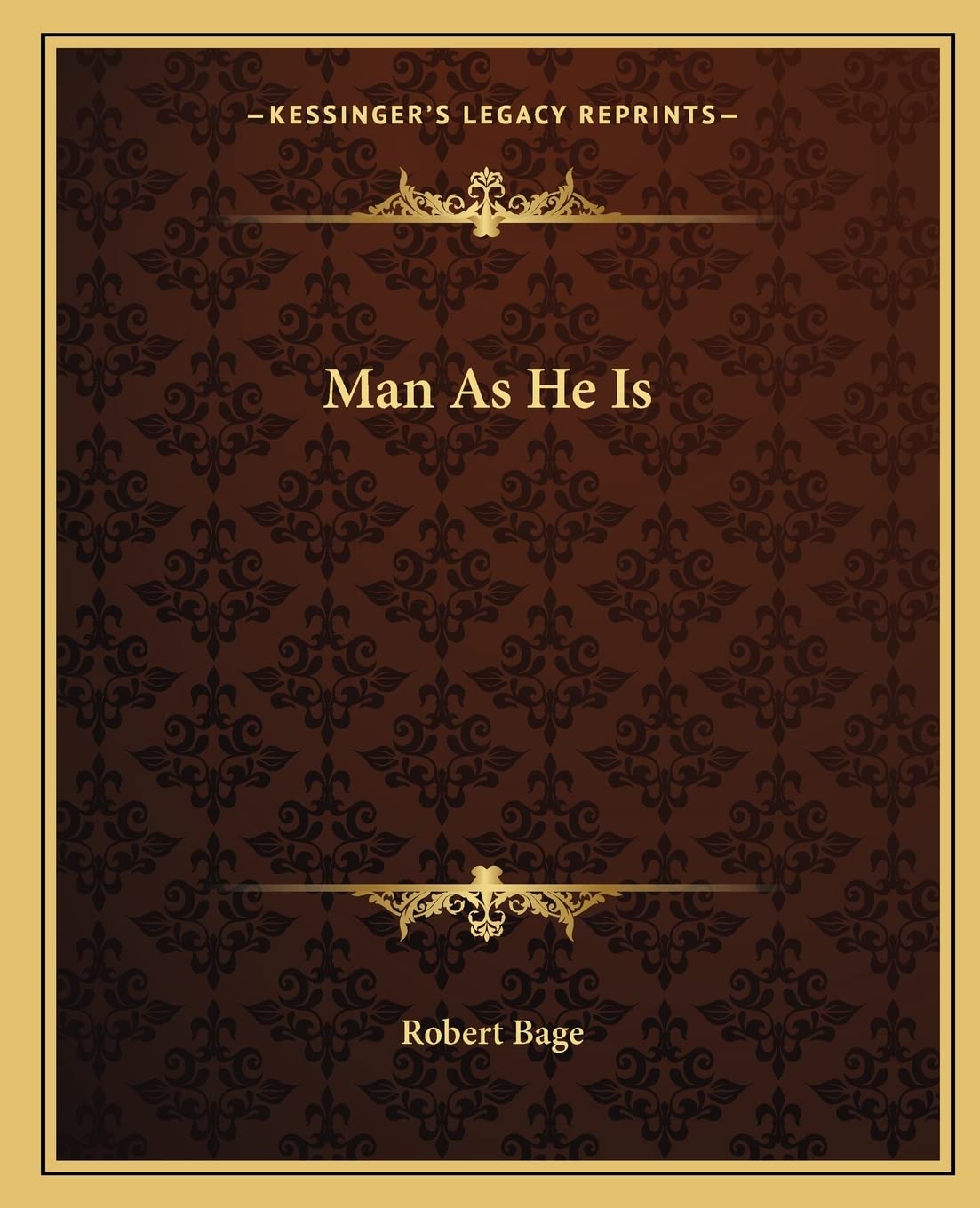 Man As He Is