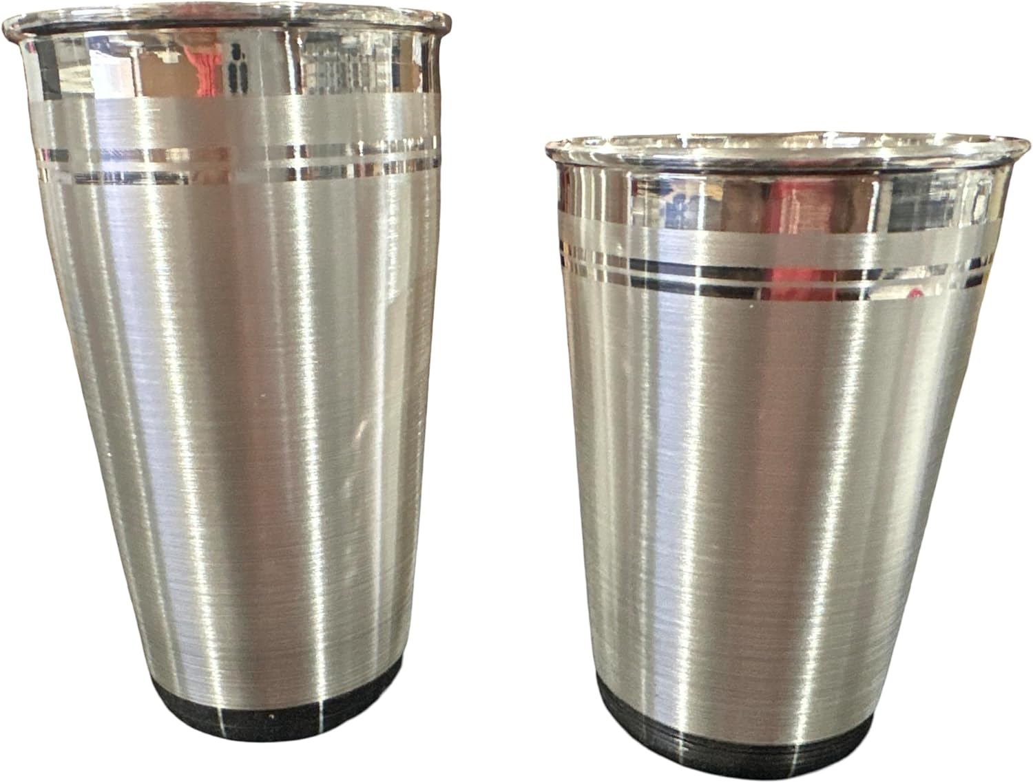 999 Pure Silver Government Certified Hallmarked Designer Big Lassi Glass (Tumbler) - Style#13 (5.0-inch Tall (500ml))