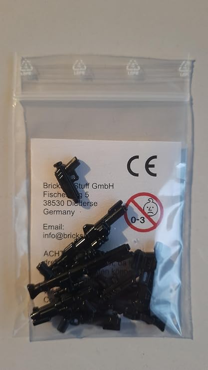 BrickArms Clone Trooper Blaster Weapon Set - 8-Piece Weapon Set for Mini Figures - Precise Replicas of the Clone War Era | High Quality | Made in USA