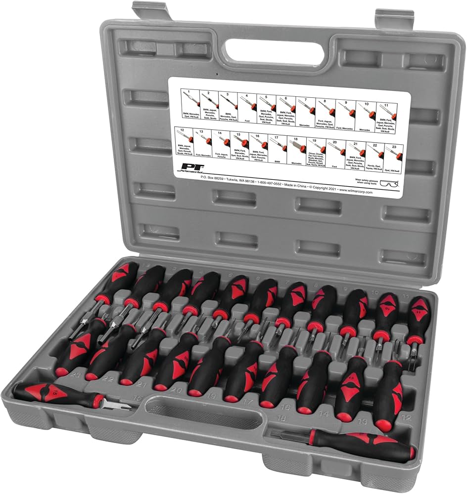 Amazon.com: Performance Tool W89732 Terminal Release/Remover Set