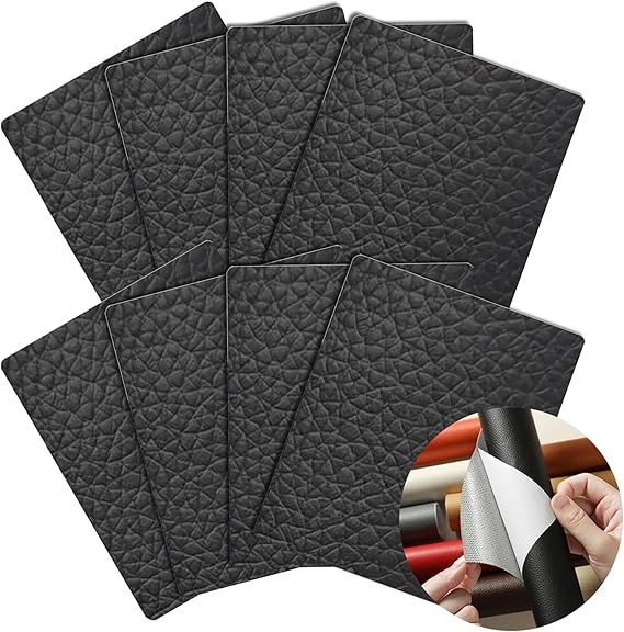 Kit De Réparation En Simili-cuir Auto-adhésif (éco-cuir) - Largeur 140cm, Pour Canapé, Siège Auto...