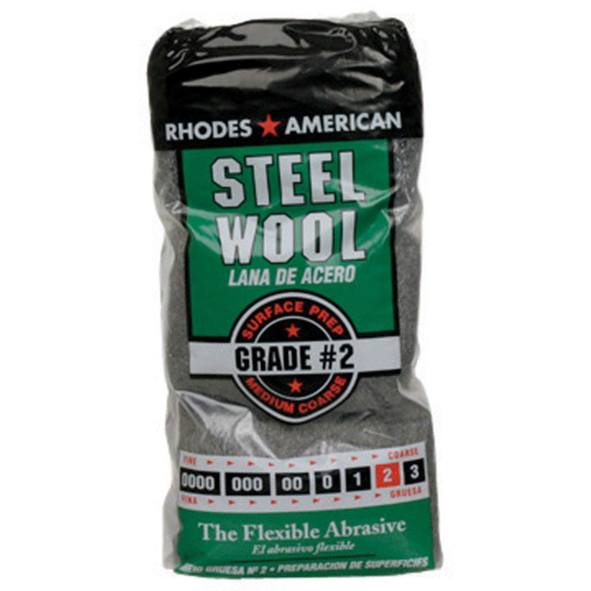 HOMAX PRODUCTS 10121112 Number 2 Steel Wool Pad, 12-Pack