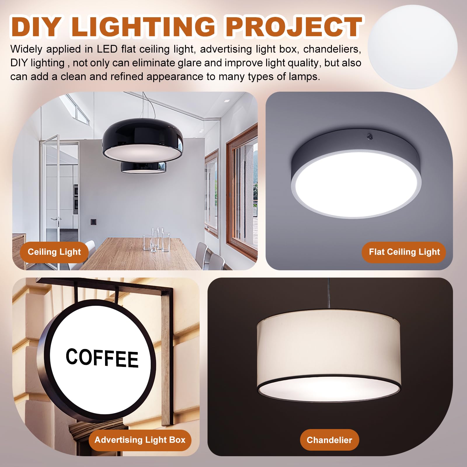 Koop Papieren Gevouwen Lampenkap - Cilindrisch - Brown - ø30 x 20 cm - E27 fitting - Voor Hanglampen en Tafellampen - Ontworpen voor woonkamer en eetkamer met de hoogste korting bij Light depot Outlet