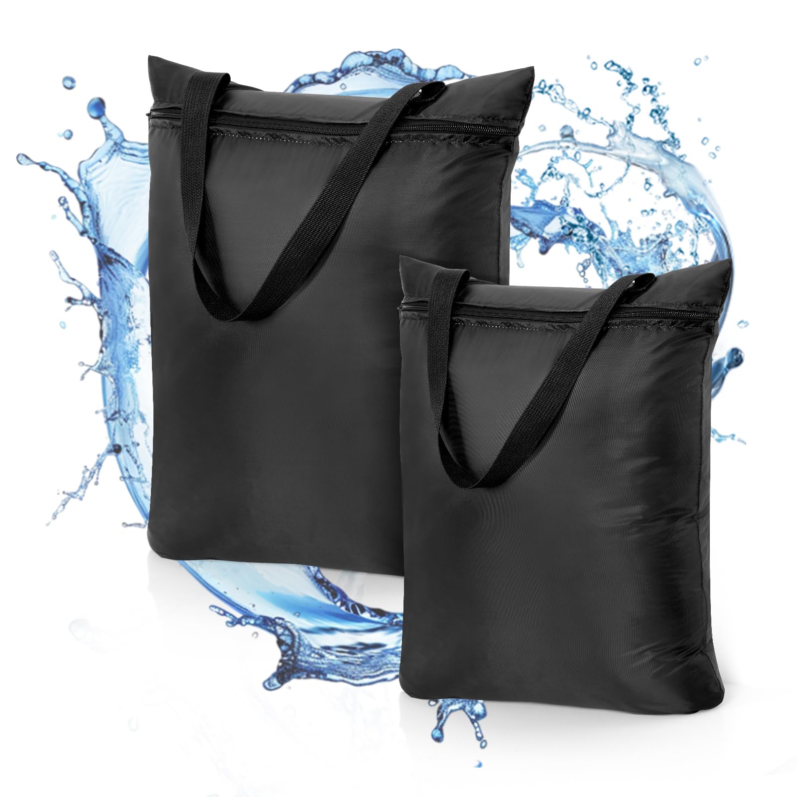 Wetbag, 3 stuks, 40 x 30 cm, waterdichte natte zakken met ritssluiting