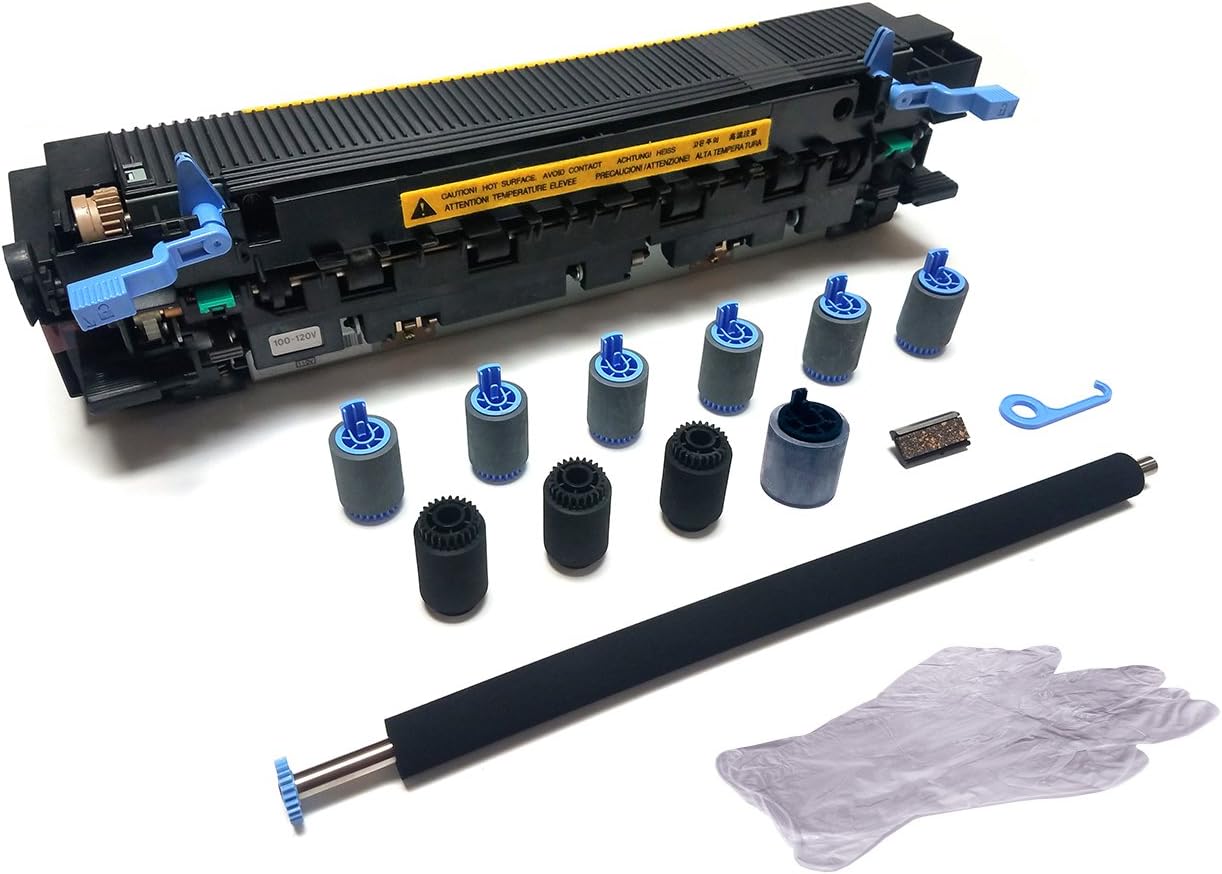 C3971B-MK-DLX-AP (C3971-69002, C3971-67902) Deluxe Maintenance Kit for LJ 5si, 8000 & Lexmark Optra N240, N245 (110V) with RG5-4447 (RG5-1863) Fuser, Transfer Roller & Tray 1-4 Rollers