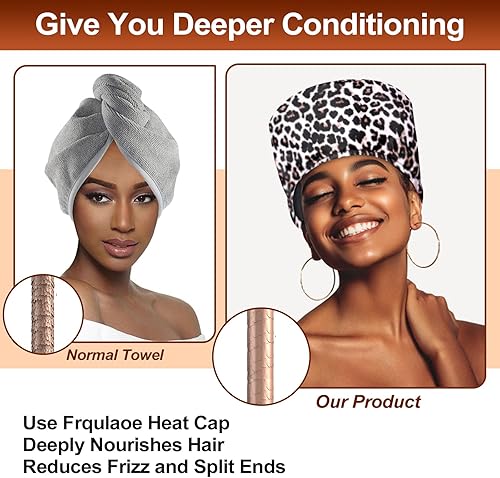 Miniatura 7 de Vaporizador de cabello para acondicionamiento profundo, gorra térmica para cabello negro natural, portátil, eléctrico, para uso doméstico, con