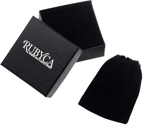 Miniatura 7 de RUBYCA Surtido mezclado redondo Druk Crackle Checo Cuentas de cristal para la fabricación de joyas (0.315 in, 100 unidades)