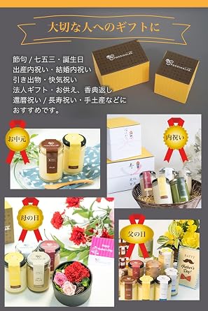 Puding Laboratory Specialty Order True Pudding 2 Types Firm, Smooth 4-Piece Set with Source, All 12 Kinds of Special Sauce, Gift Boxed, Handcrafted, Made-to-Order, Gift, Present, High-Grade
