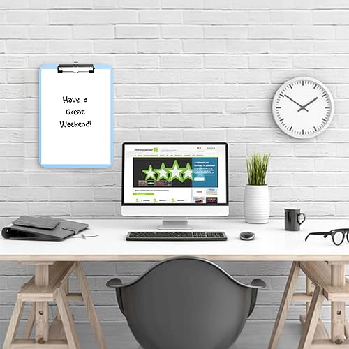 Miniatura 5 de Portapapeles, Clip de perfil bajo estándar, para suministros de oficina 6 uds.