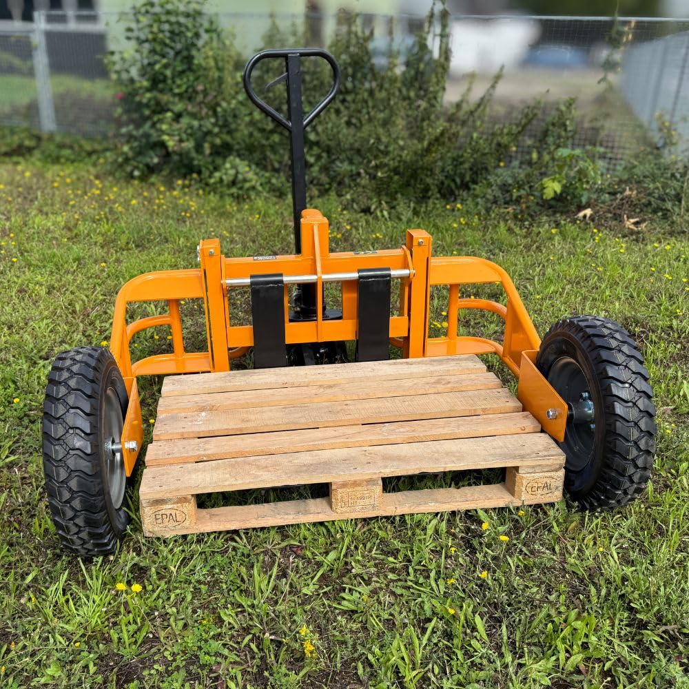 Geländehubwagen Oswald GH12-1.250 kg Tragkraft - verstellbare Gabeln - Handhubwagen, Stapler