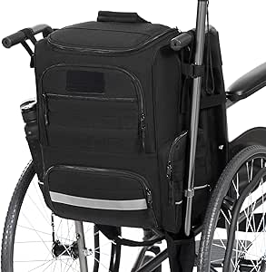 DURANTEY Tasche Rollstuhl Aufbewahrungstasche Aufhängen Rollstuhltasche