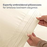 Vista 6 de Juego de sábanas de 3 piezas de tamaño individual, cómodas, transpirables y refrescantes, sábanas de lujo de hotel para mujeres y hombres, bolsillos
