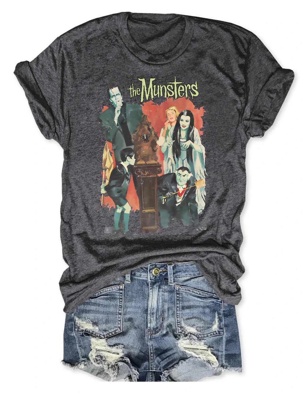 SwhledyeHalloween Pumpkin 1978 Shirts Women Haddonfield Vintage Horror Movie T-Shirts Michael Myers Graphic Tee Tops