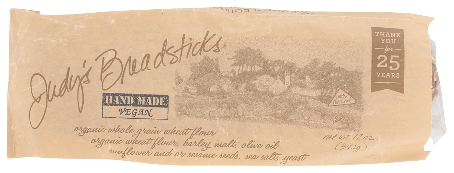 JUDYS BREADSTICKS Baguette Sunflower and Sesame Bread, 12