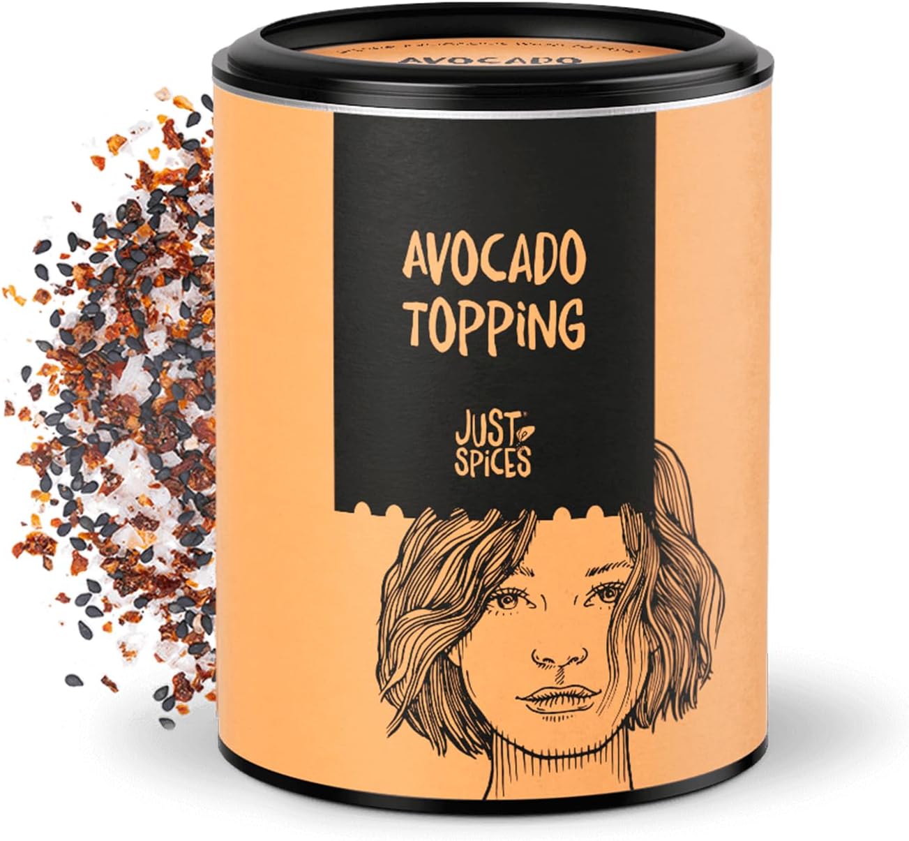 Just Spices Avocado Topping, 60g I Gives avocado dishes delicious natural crunch