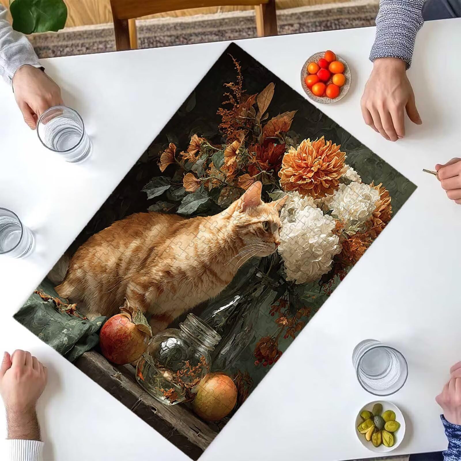 1500 Pezzi di Puzzle, 1500 Pezzi di Puzzle per Adulti, Regalo Anniversario, Regalo Natale, Decorazione Della Casa, Prevenzione Della Degenerazione Cerebrale Negli Anziani 87x57cm PjY9382 J-N