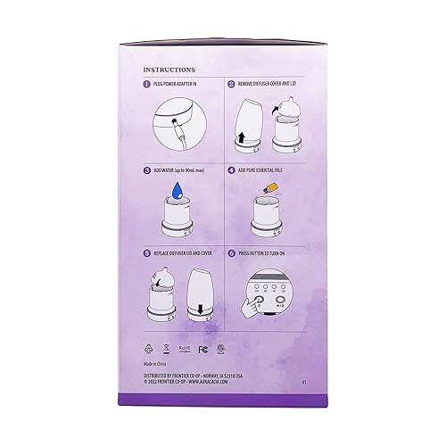 Miniatura 4 de Aura Cacia Difusor lunar, 1 Ea