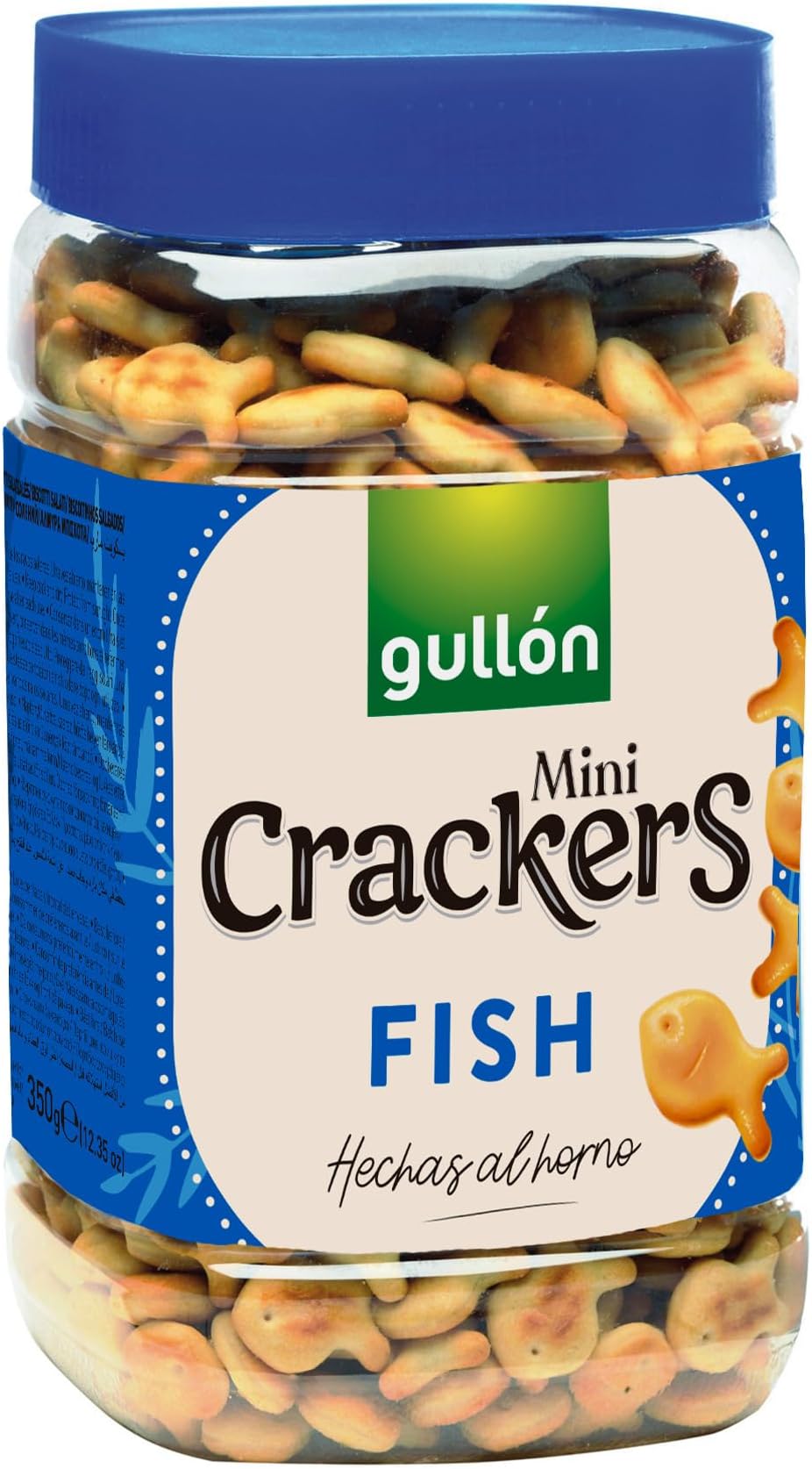 Gullon Mini Crackers Fish Shape 350g - Delicious, Crispy & Baked to Perfection
