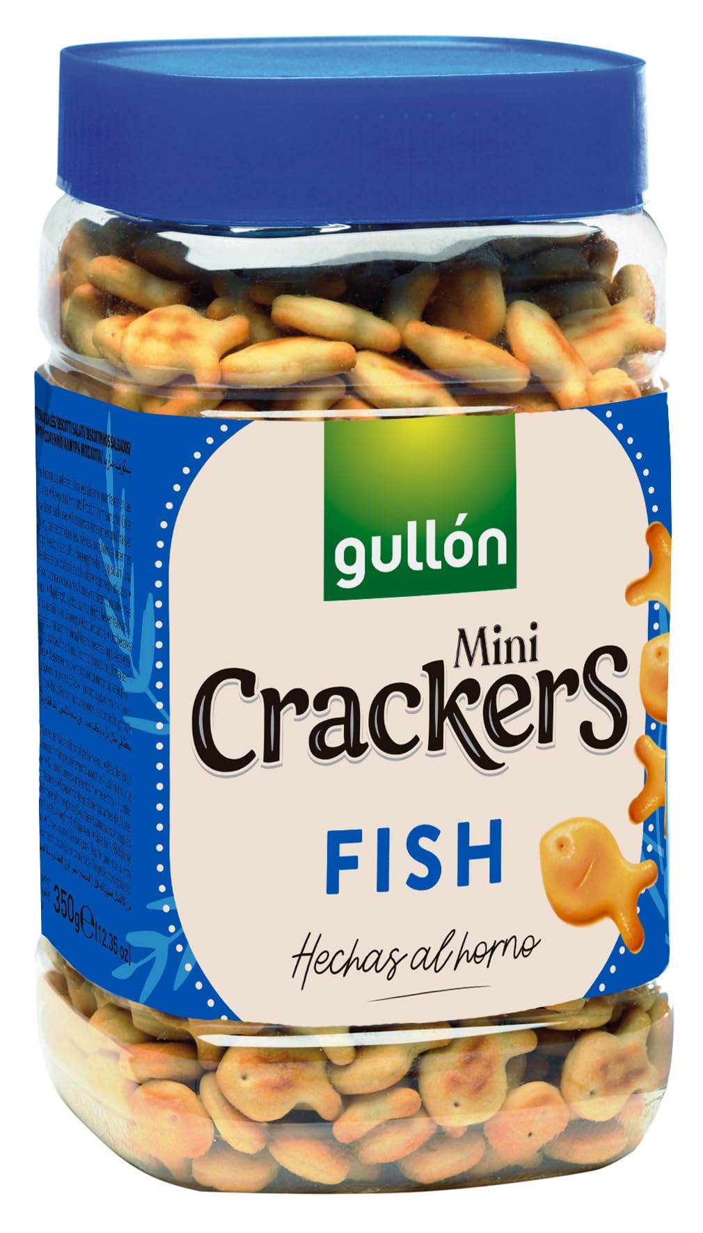 Gullon Mini Crackers Fish Shape 350g - Delicious, Crispy & Baked to Perfection