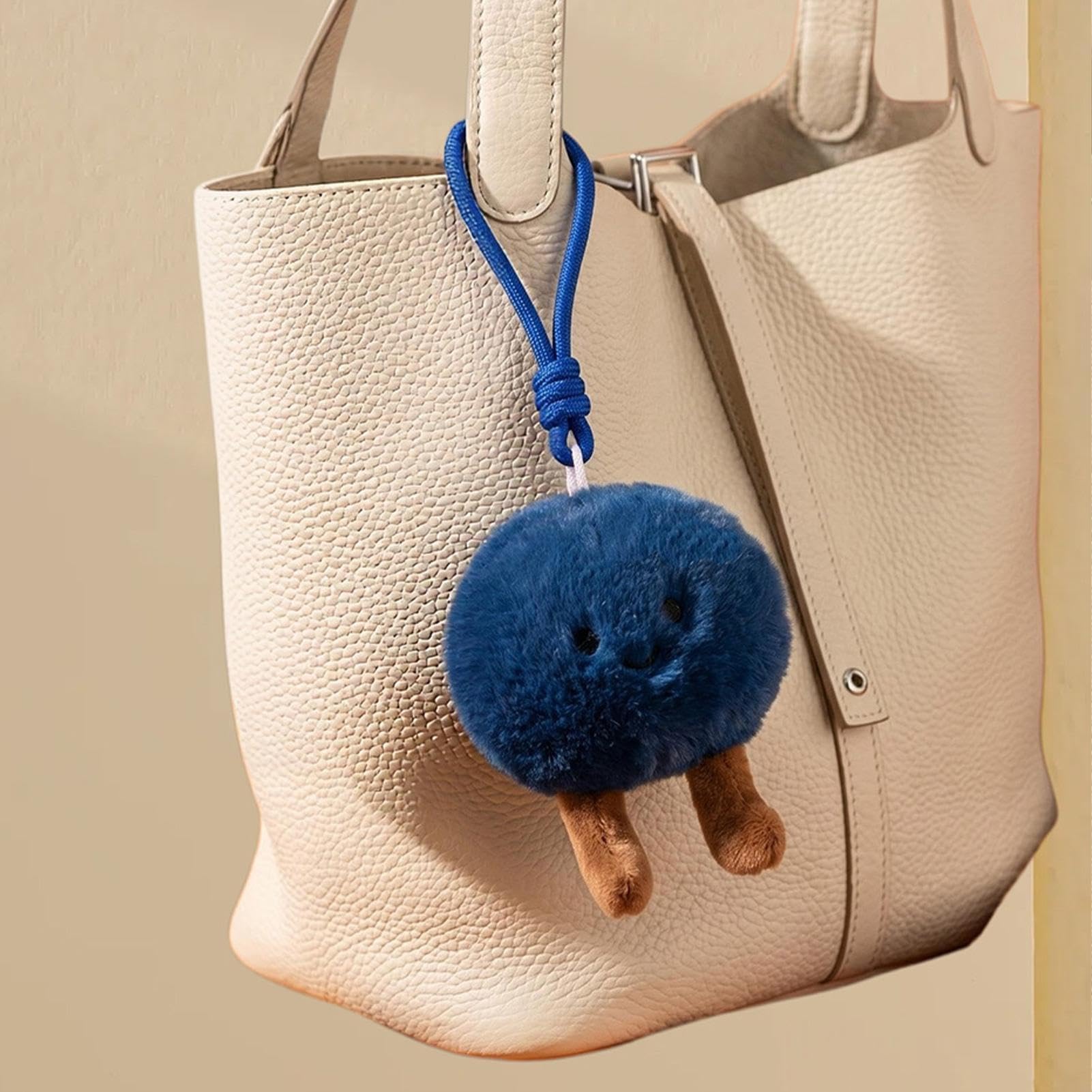 Generico Ciondolo Da Borsa Adorabile Peluche A Forma Di Mirtillo
